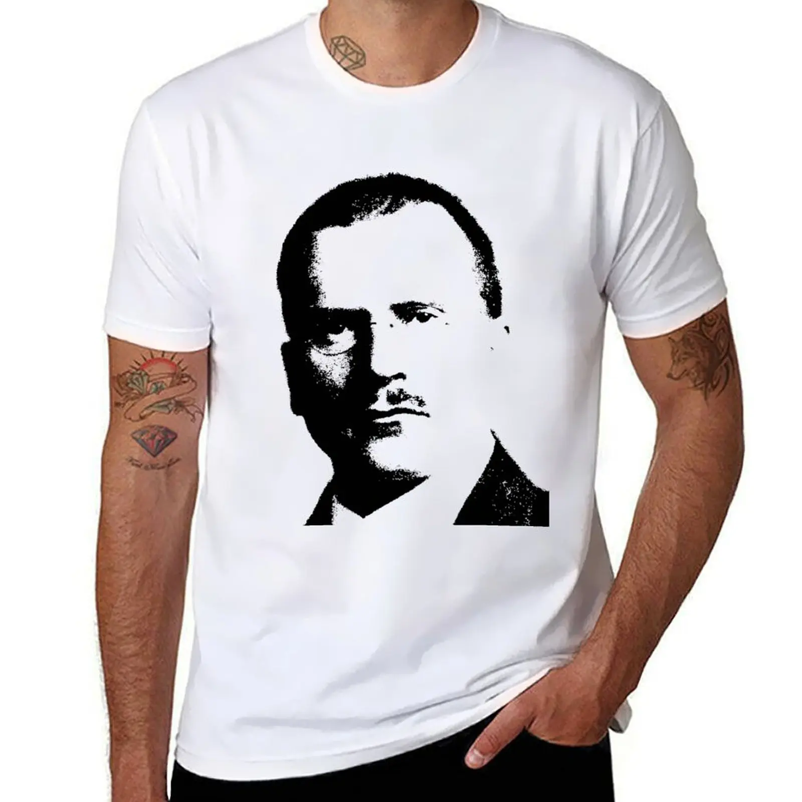 

Jung cotton man casual for t T-Shirt shirt Carl men heavy shirts man t Gustav