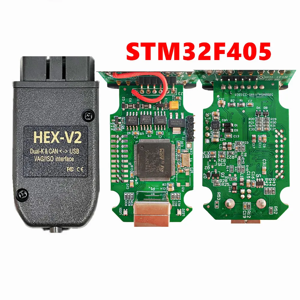 Original VAG STM32F405 Chip 23.3.0 Version 22.10 Unlimited Full License V2 STM 405 Car Diagnostic Interface STM32F415