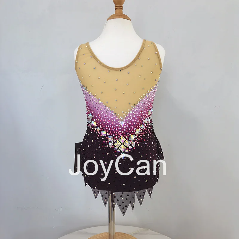 Joycan Rhthmic Gymnastik Trikots Mädchen Frauen rosa Spandex elegante Tanz kleidung für den Wettbewerb