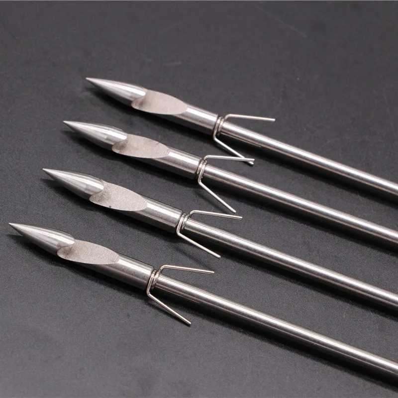 10/20pcs stainless arrowhead slingshot hunting fishing arrows hunting shooting ammo Semi-automatic fishing slingshot accessories