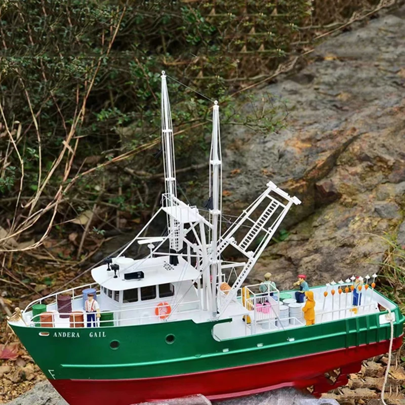 1/35 RC قارب 60 سنتيمتر أندريه غيل التحكم عن بعد قارب الصيد Photocuring ثلاثية الأبعاد الطباعة RC قارب أطقم منمذجة لعبة الكبار