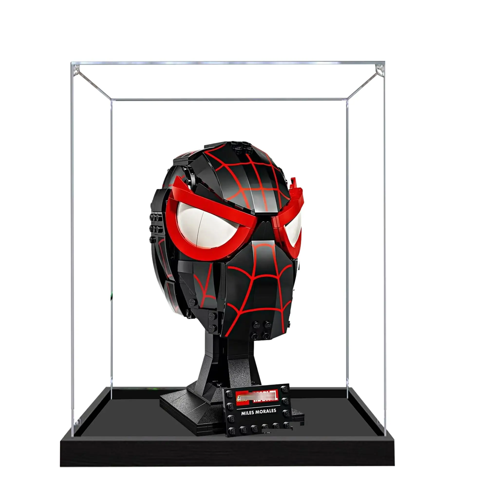 

Acrylic Display Case for Lego 76329 Mask Model, Dustproof Transparent Display Case, Clear Display Box (Model not Included)