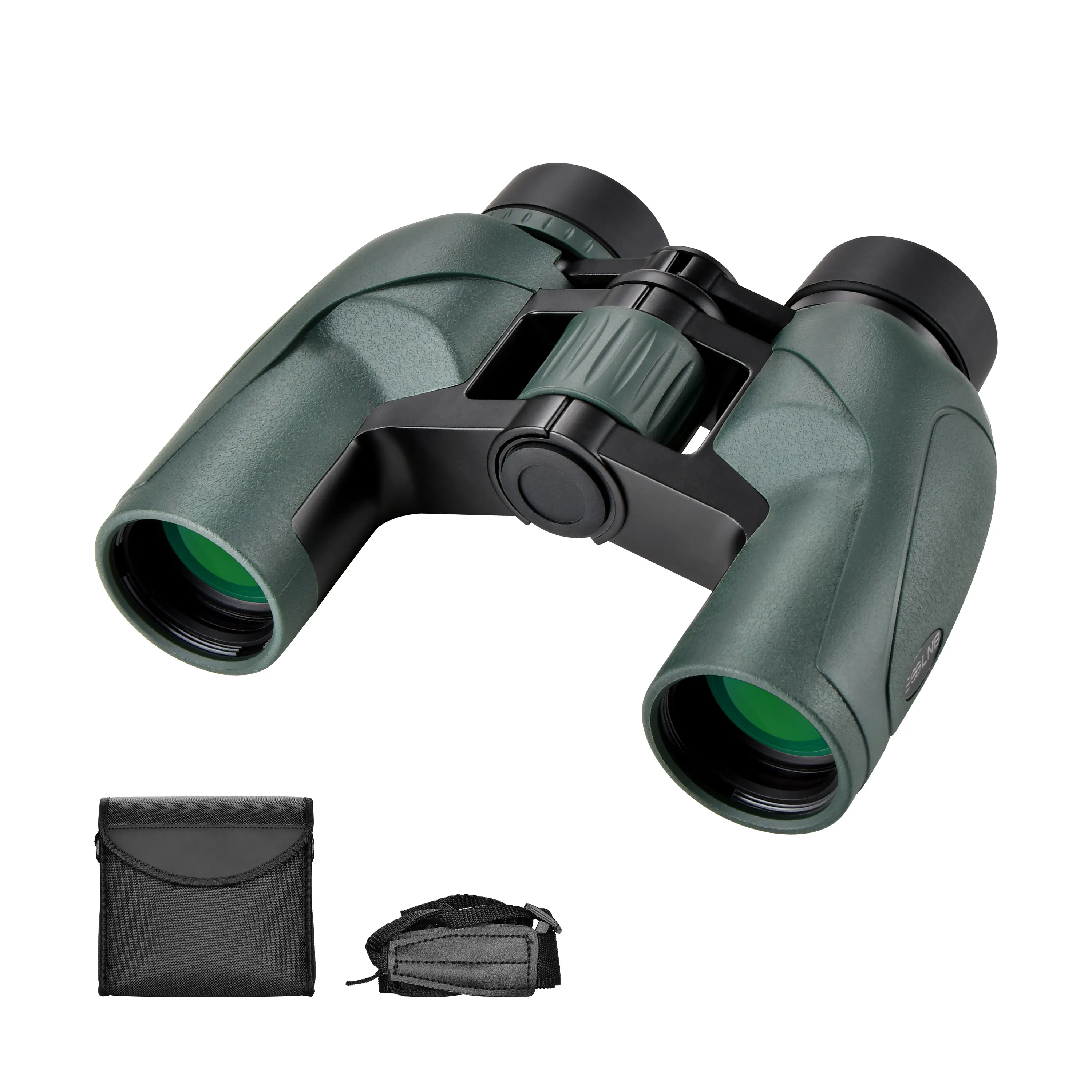 8.5X Outdoor Waterproof Binoculars with BAK4 Prism for Travel Bird Watching Hunting  with Carrying Bag