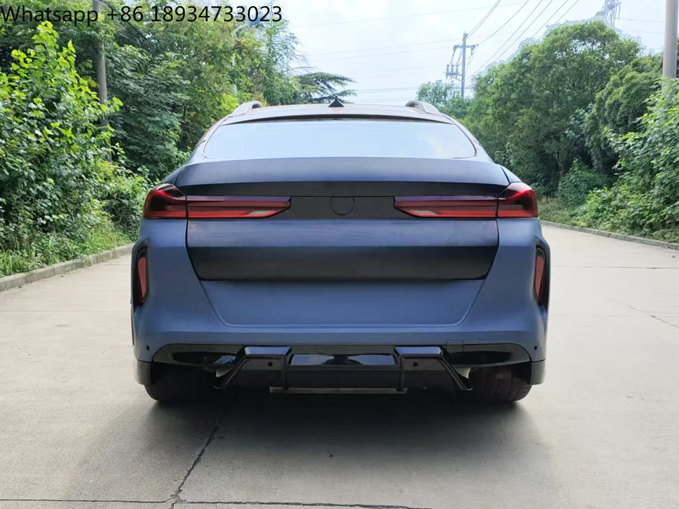 2025 New Arrival for BMW X6 E71 2006-2013 Facelift to Latest G06 LCI X6M F96 Bodykit With High Quality LED Headlight Bumper