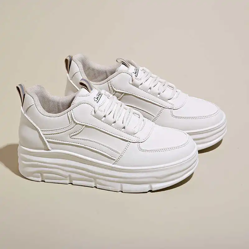 

Осенние женские ботинки из экокожи с завязками, тканая женская обувь на плоской подошве, кроссовки, женские брендовые спортивные высокие модные туфли