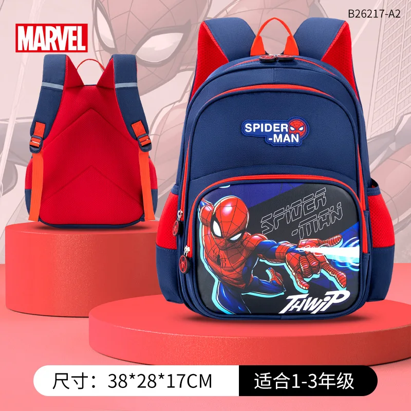 

New Disney cartoon Stitch Spider-Man boys School Bag New Kindergarten Baby Children's Small Backpack Cute Backpack