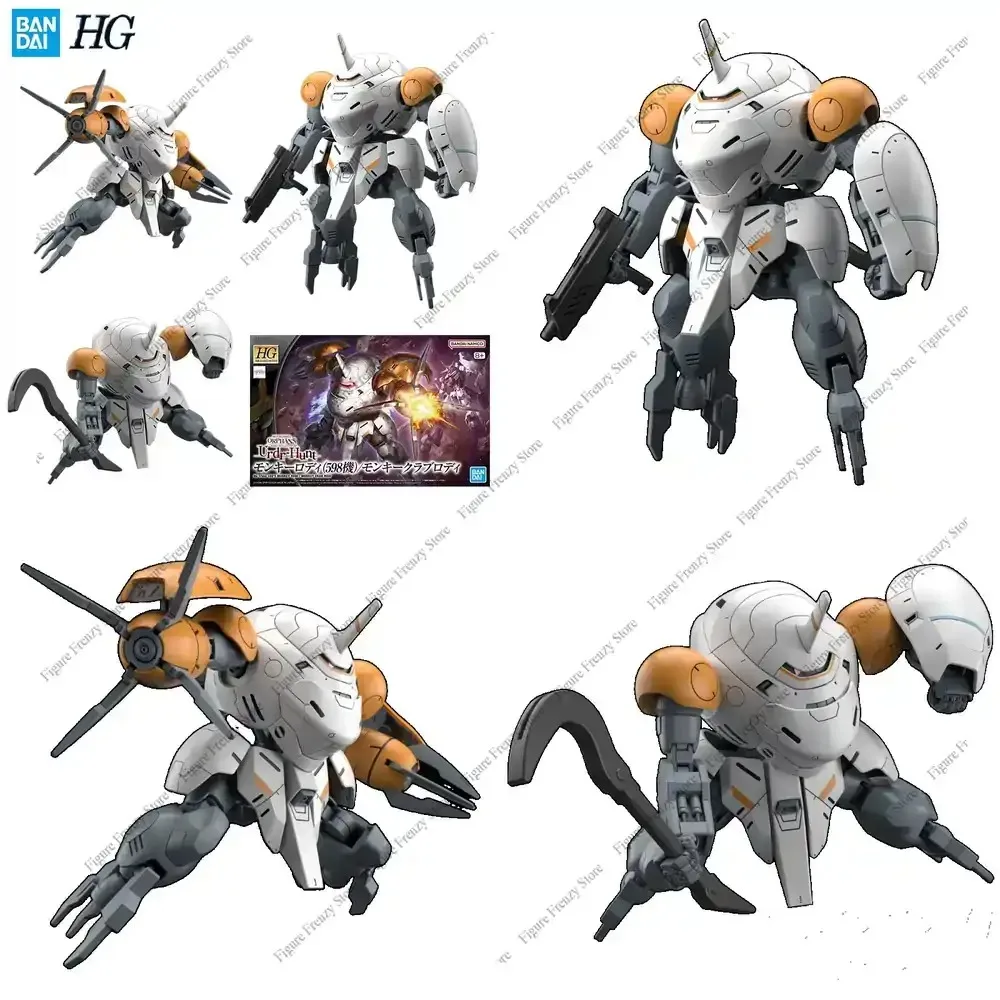 

Special Offer for BANDAI HG 1/144 Iron-Blood Orphans Monkey Rodi 598 Monkey Crab Rodi Action Ornamental Collectible Model Kit