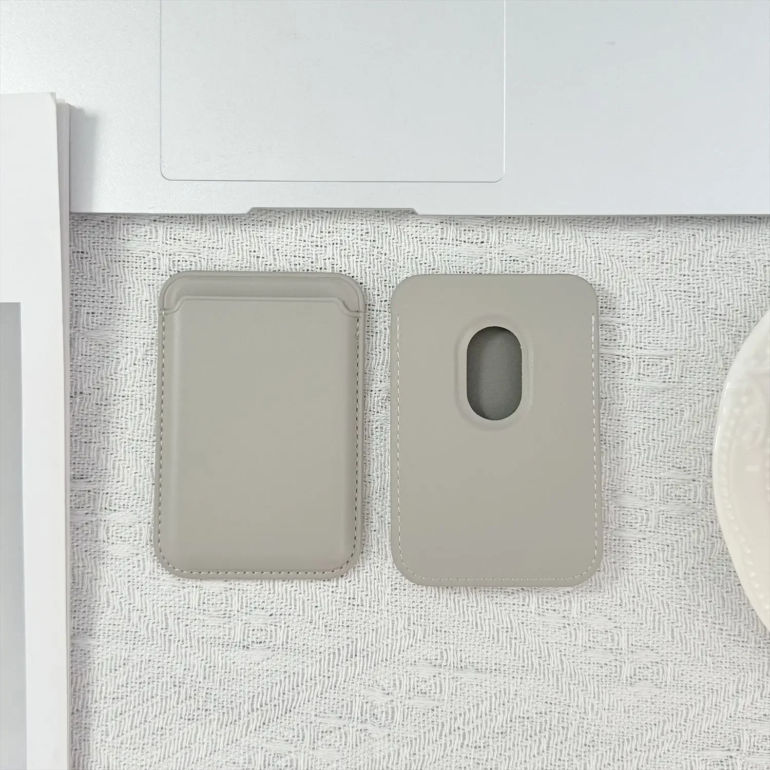 Kartenhalter-Brieftaschen-Lederhülle für Apple iPhone 13 14 15 16 17 18 Pro Max mit starkem Magnetverschluss für Magsafe, Brieftaschen-Rückseitenhülle – Detail 7