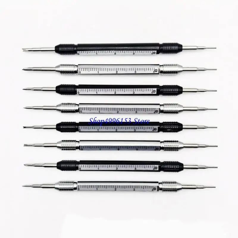 

Q0KE Compact Portable Spring Bar Tool Featuring Double Head and 1mm to 2mm Tips for Efficient Repairs in Various Scenarios and