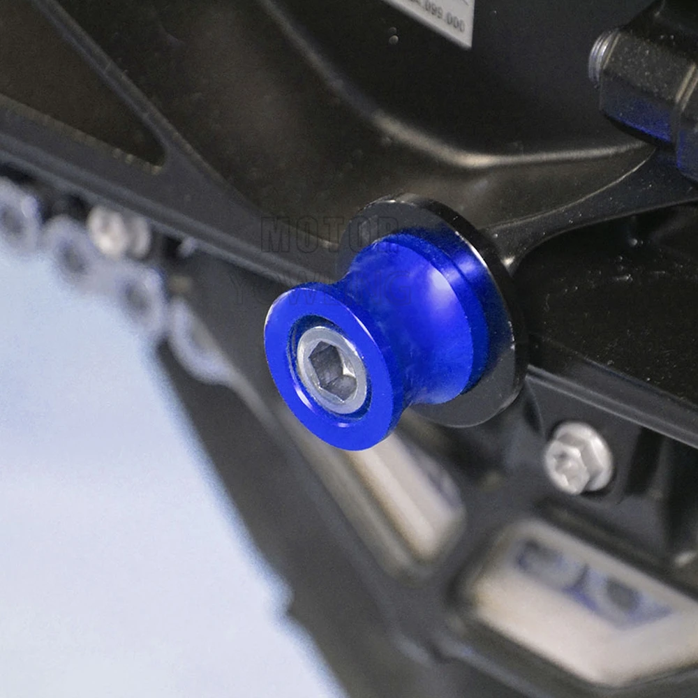 YZFR1 YZFR6 オートバイスイングアームスプール M6 スタンドネジオートバイアクセサリーヤマハ YZF R3 R25 R7 R6 R6S R1 YZFR1M YZF600 R