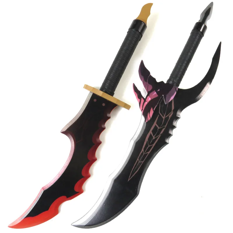 52cm/20.47in Solo Leveling Knight Killer Sword Weapon Model Cosplay Animation Prop Suit Bamboo Sword Toy Anime Figures Hand Gift