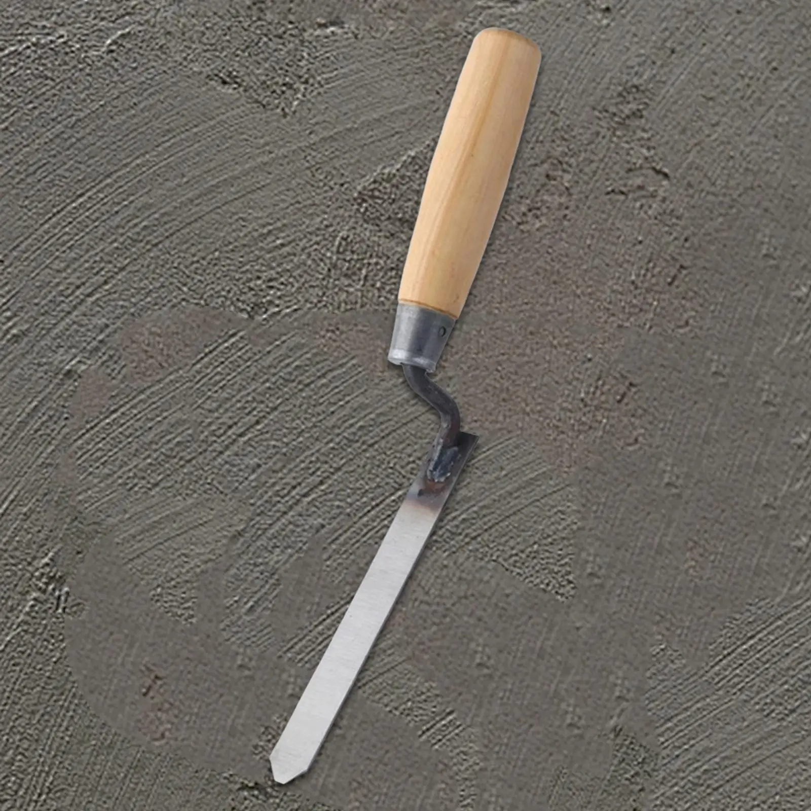 مشيرا مجرفة الطوب موصل مريح مقبض خشبي ضيق إصبع مشيرا مجرفة لإصلاح المنزل جدار البناء الطوب