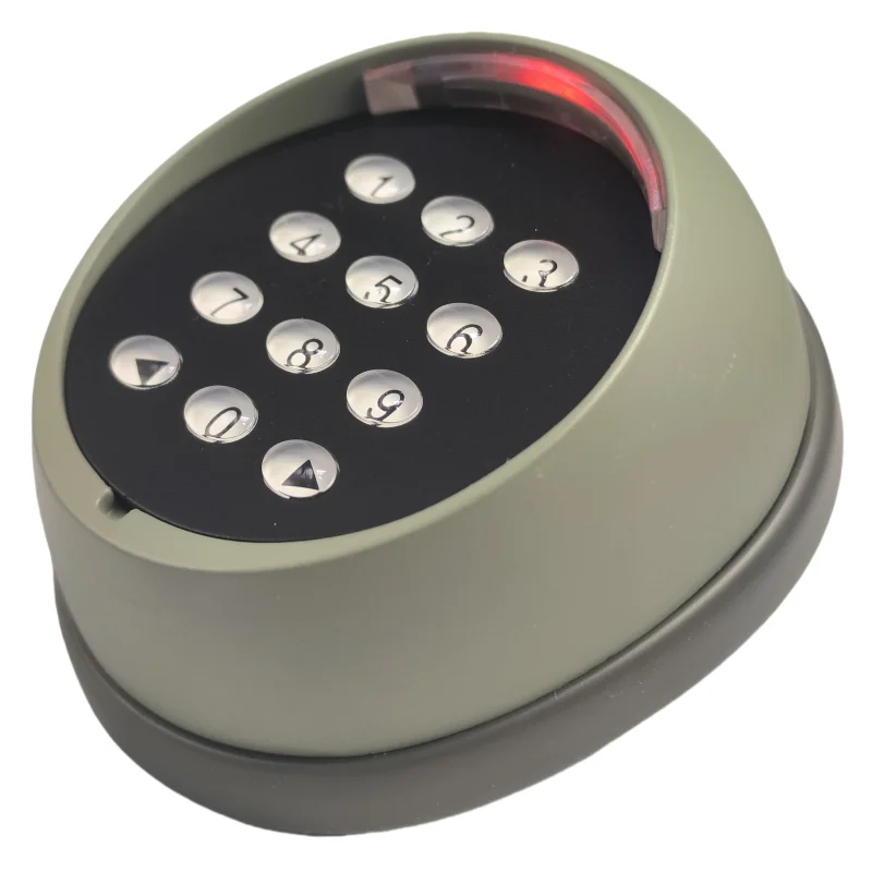 433/433.92MHZ rolling code wireless digital password door lock for remote keypad entry garage/swing/sliding door opener