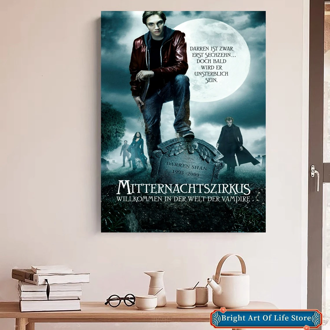 Cirque du Freak Movie Poster Art Cover Star Photo Print Apartment Home Decor Wall Painting (No Frame)