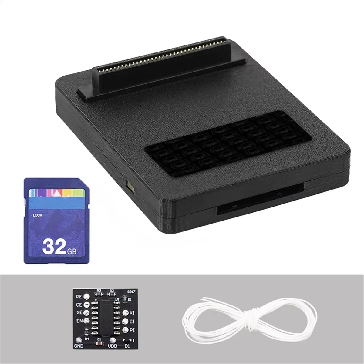 Optical Drive Emulator Kit for PS1 Fat Retro Game Console Gaming Accessories PS1 Game Console with 32G SD Card