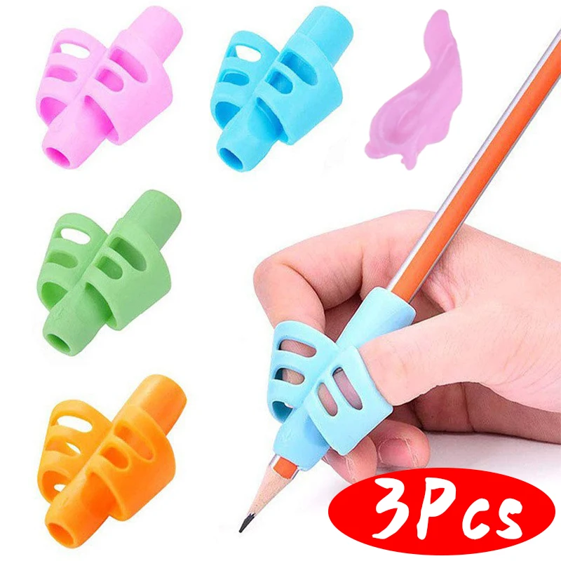 Children Writing Pencil Holder Kids Learning Practise Aid Tool Posture Correction Device Student Writing Tools School Stationary