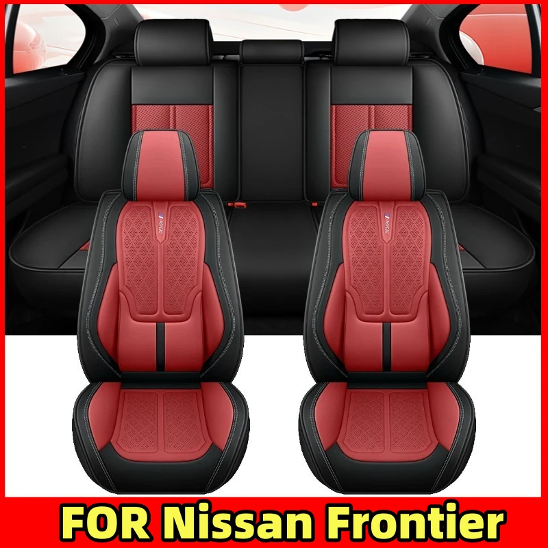 

FOR Nissan Frontier Car seat cover high-end PU leather wear-resistant waist comfort full set 5-seat full wrap seat cover