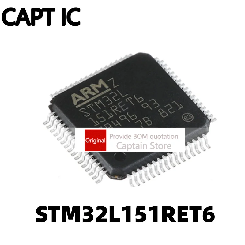 

5 шт. STM32L151RET6 LQFP64