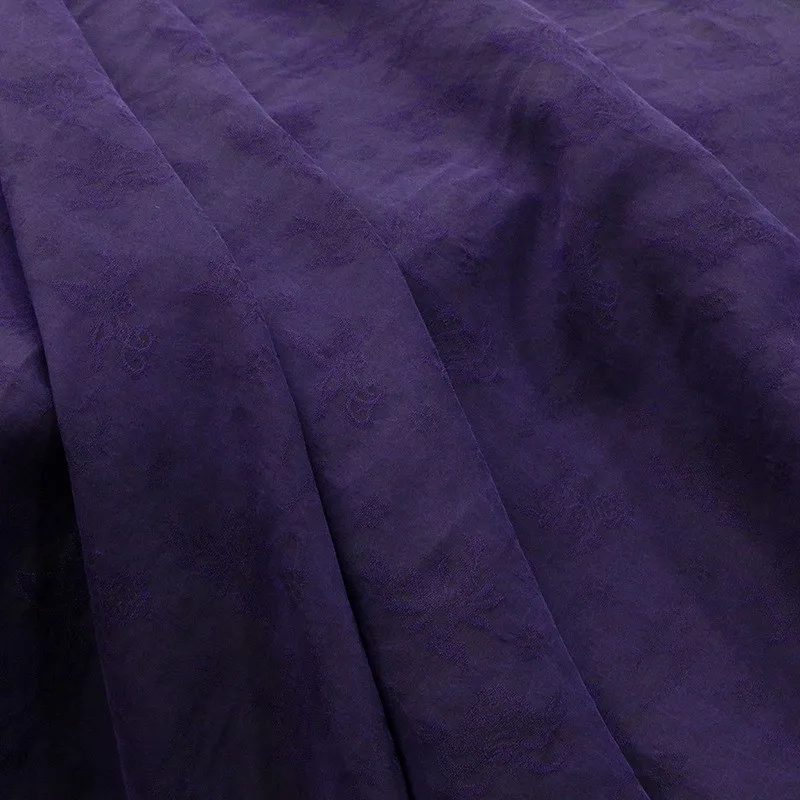 

crack jacquard Shunde Xiangyunsha full-mark silk fabric ancient-style Hanfu and cheongsam intangible cultural heritage