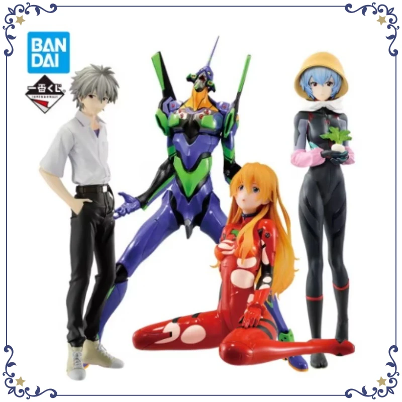 

Оригинальная аниме-фигурка Bandai Ichiban Kuji EVANGELION: EVA-01-13 Асука, Аянами Рей, Нагиса, Кацура — коллекционные модели-украшения