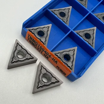 TNMG 160404   HA PC9030 Hohe Qualität Externe Drehen Werkzeug Hartmetall Einsatz Stahl Verarbeitung Schneiden CNC Drehen Einsatz Drehmaschine Werkzeuge