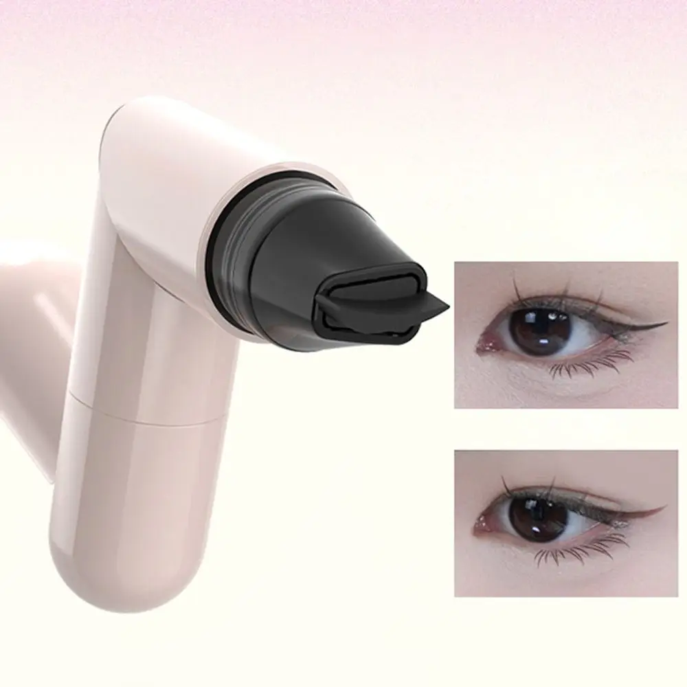 新しい防水アイライナースタンプ長期的な黒色アイライナースタンプ速乾性使いやすいアイライナースタンプペン