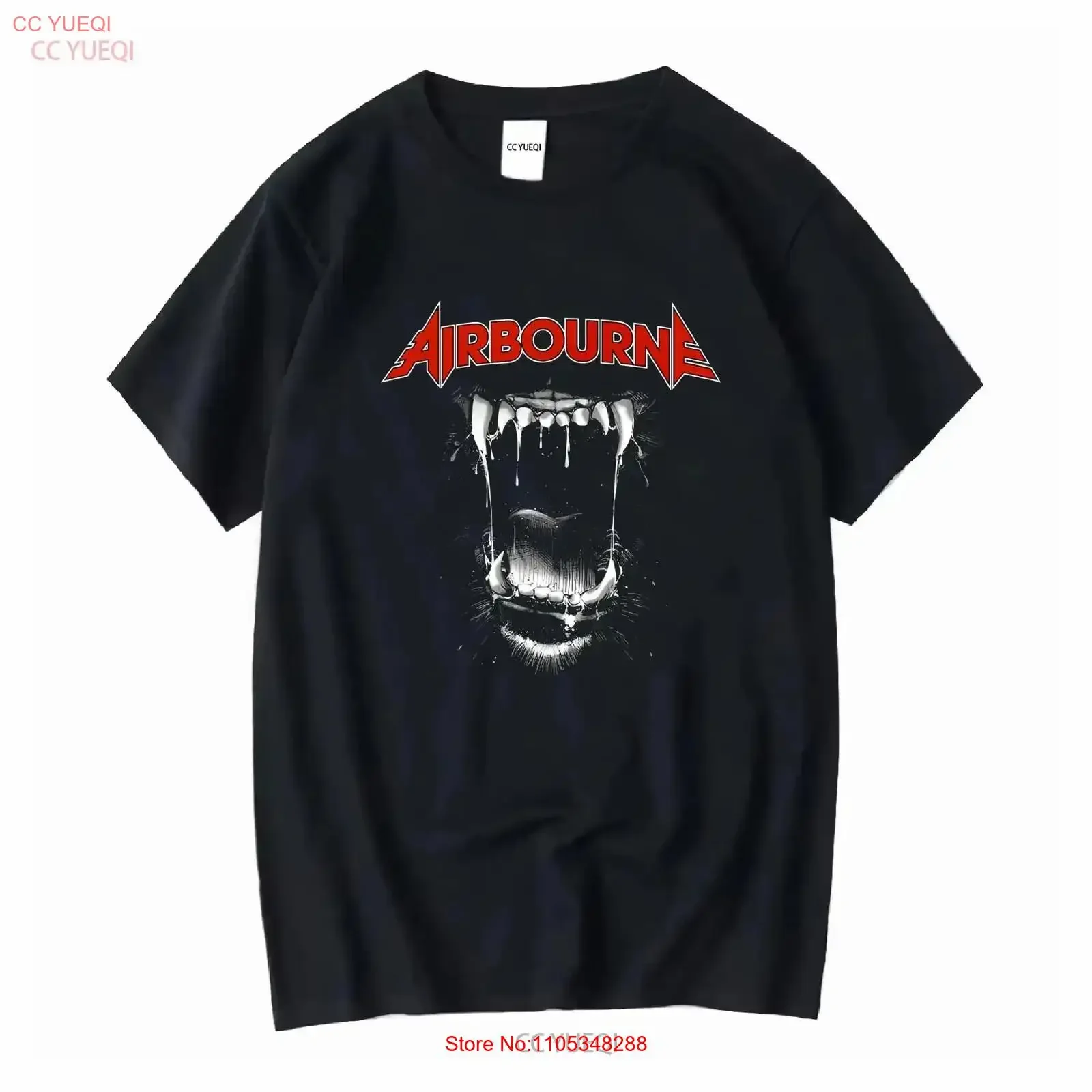 NEUES Airbourne Band Tour-Poster für Fans, alle Größen S bis 5XL, T-Shirt TMB4757, Vintage-Stil, leicht gewaschen, leicht dehnbar, modisch