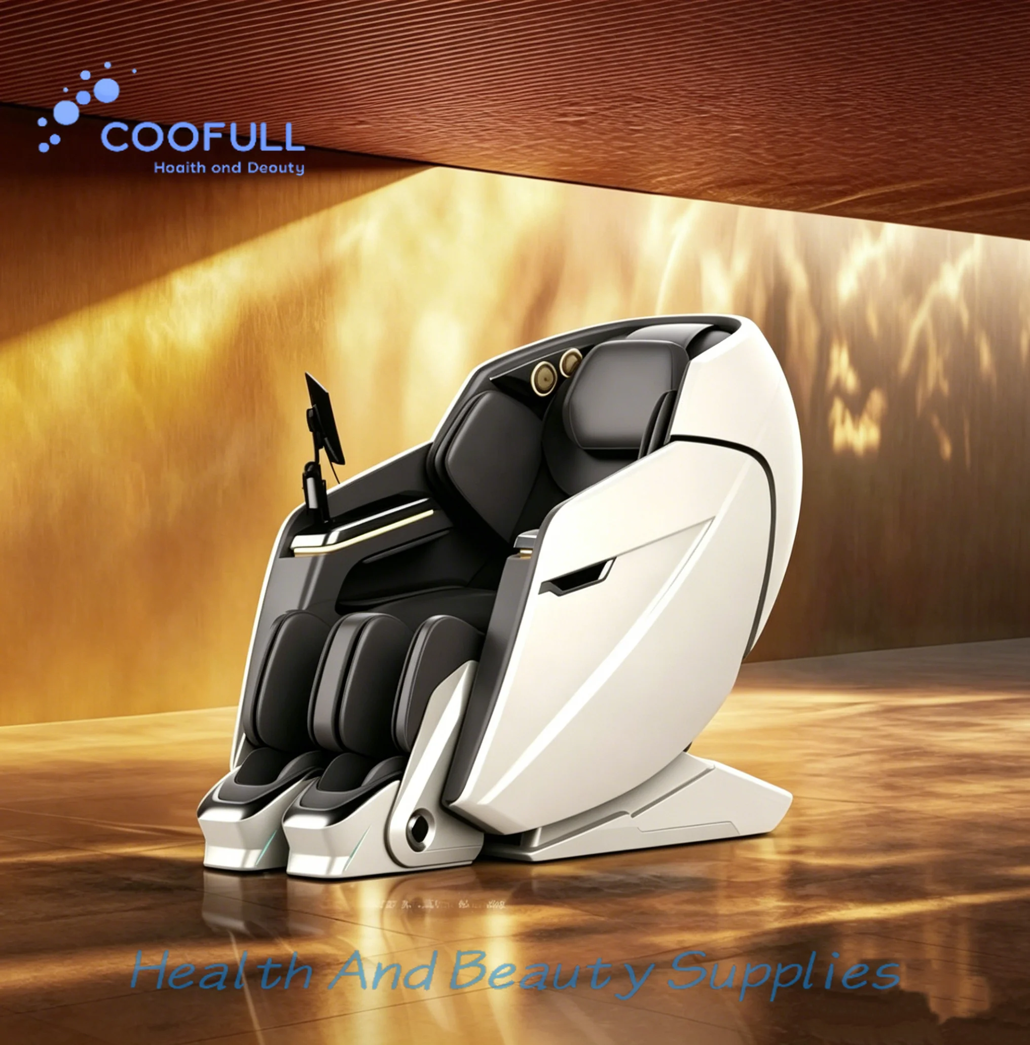 Coofull Airbag Massage Chair  Manipulator Zero Gravity Multi-gear Force Adjustment Squeeze Knead Constant Temperature Heat