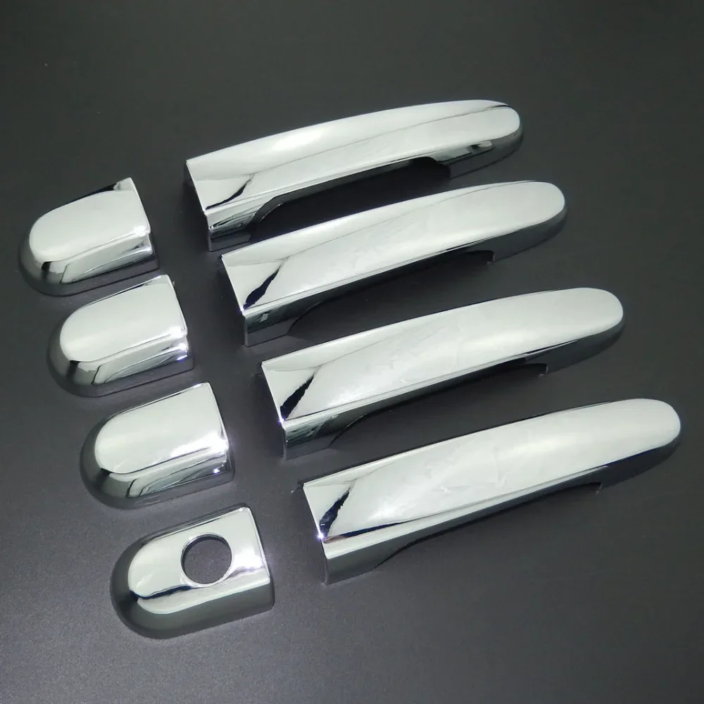 For KIA Sportage 2005-2010 Chrome Styling Chrome Side Door Handle Cover Trim 2006 2007 2008 2009