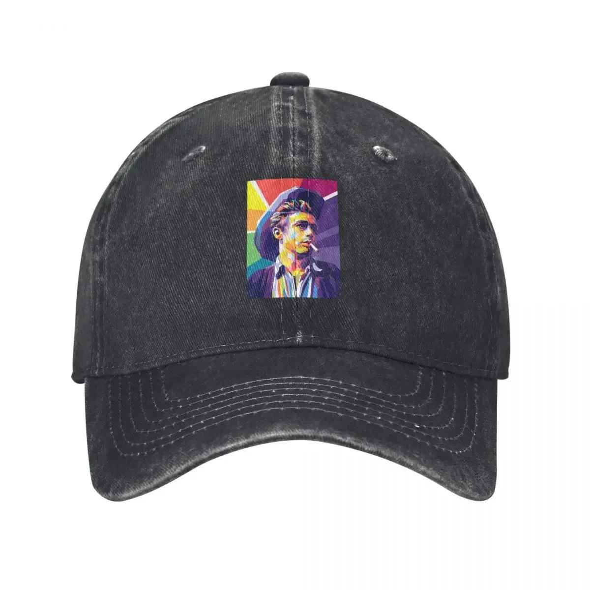 

James B Dean Pop Art Baseball Cap Vintage Gentleman Hat Christmas Hat hats for men Women's Beach Men's