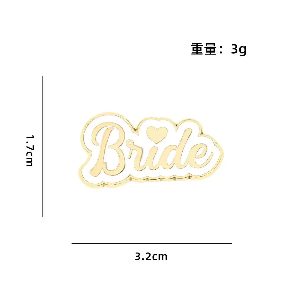 Identyfikatory na przyjęcie weselne: Panna Młoda, druhna, suknia ślubna, odzież, plecak, kapelusz, broszka, przypinka, akcesoria, prezent