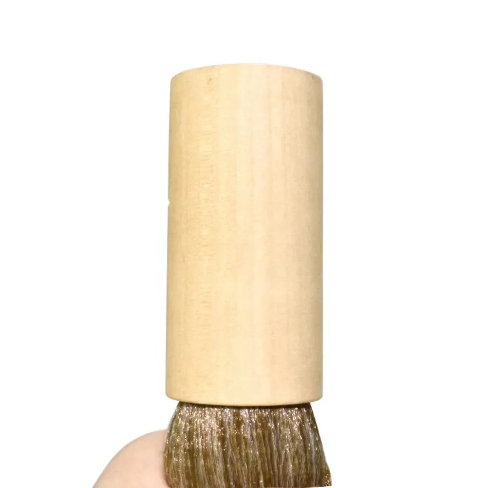 

Щетка для чистки волос с мягкой щетиной, деревянная ручка, инструмент для укладки волос в салоне, портативная парикмахерская щетка для модных причесок