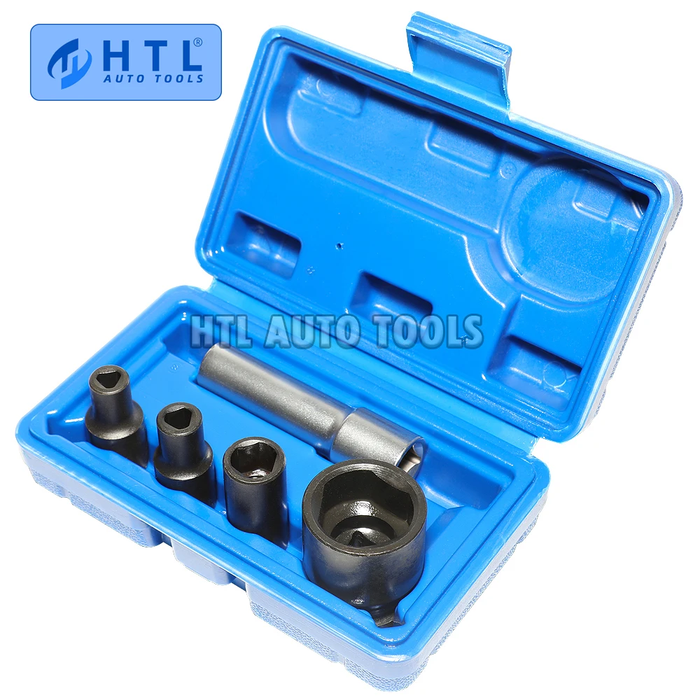 HTL-Jeu de douilles pour Bosch VE, extracteur de pompe, installateur de pompes d\'injection de carburant diesel, 5 pièces