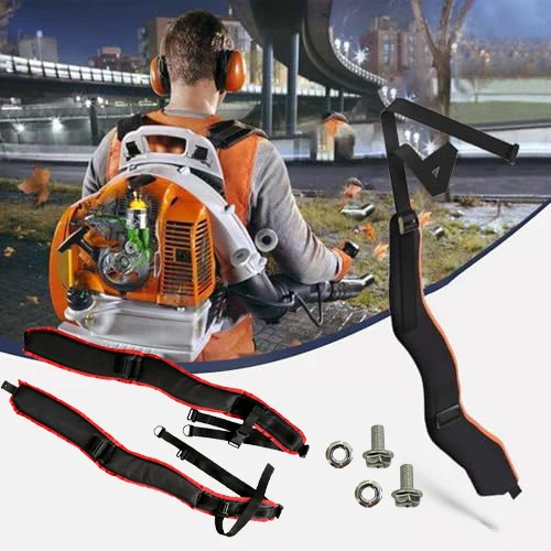 As Shown BR800 Leaf Blower Strap Comfort Enhancing Easy To Install High-Strength Material Long-Lasting Support