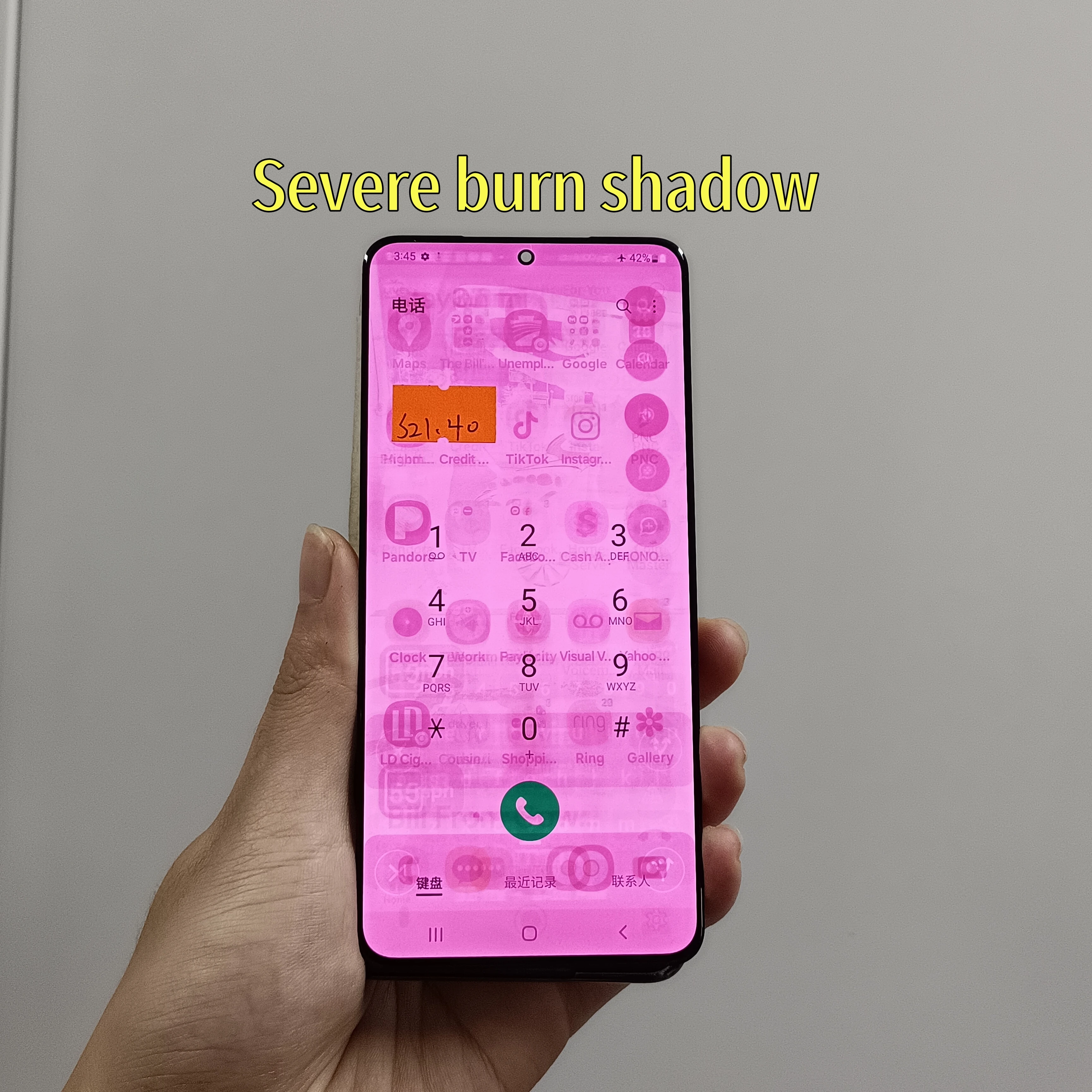 6.2\'\'100% Test AMOLED LCD For Samsung Galaxy S21 G990 G991F G991U G991B/DS Lcd Display Touch Screen Repair Parts With Defects