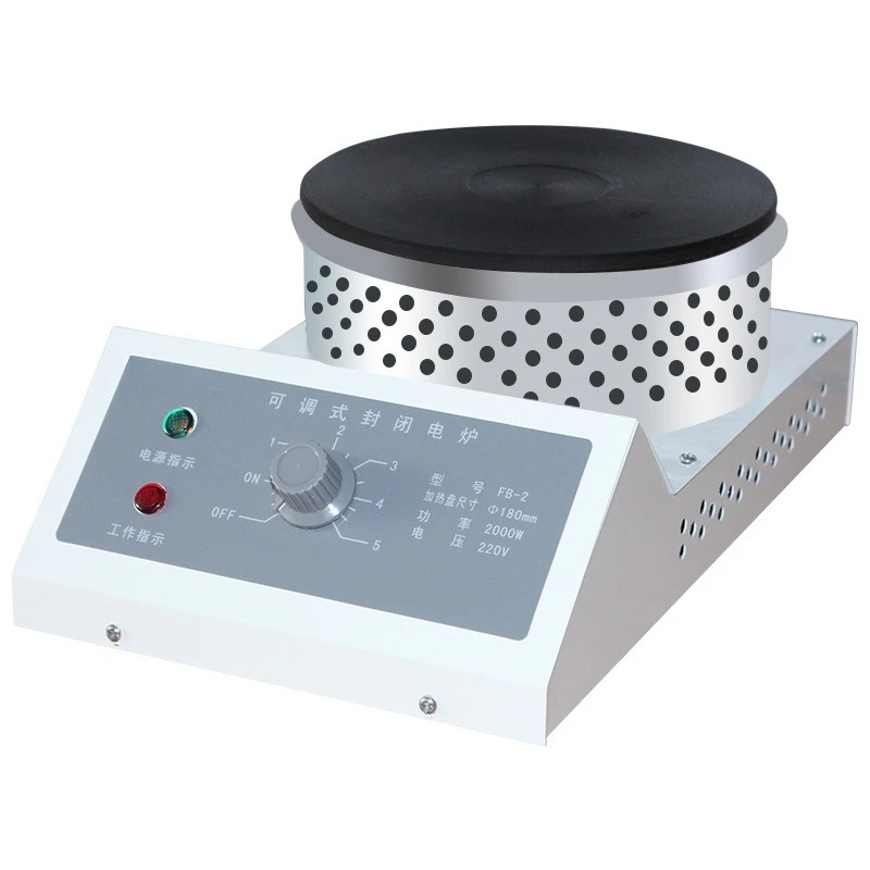 Closed Furnace Universal Electric Furnace Adjustable High Temperature Closed Electric Heating Furnace Electric Heating Plate