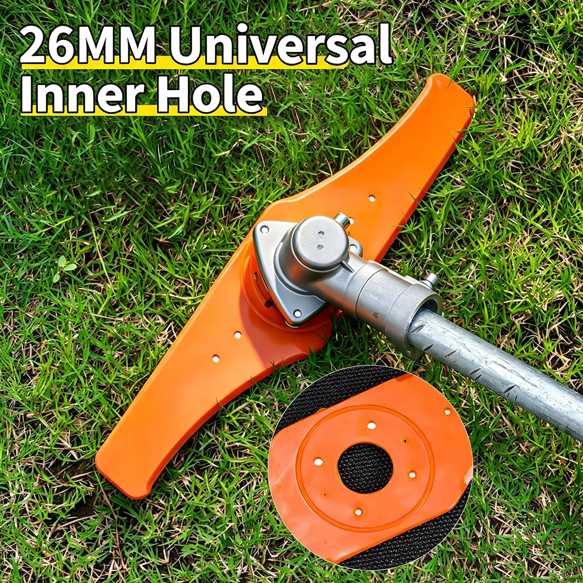 Universeller Nylon-Freischneiderkopf 2T 3T 4T Trimmerklinge Ersatz 26mm Schaft für Rasenmäher Rasentrimmer Gartenwerkzeug – Detail 6