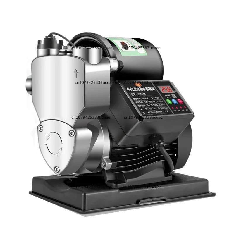 Stainless steel self-priming pump booster  household tap water automatic bass suction  high head well water pump