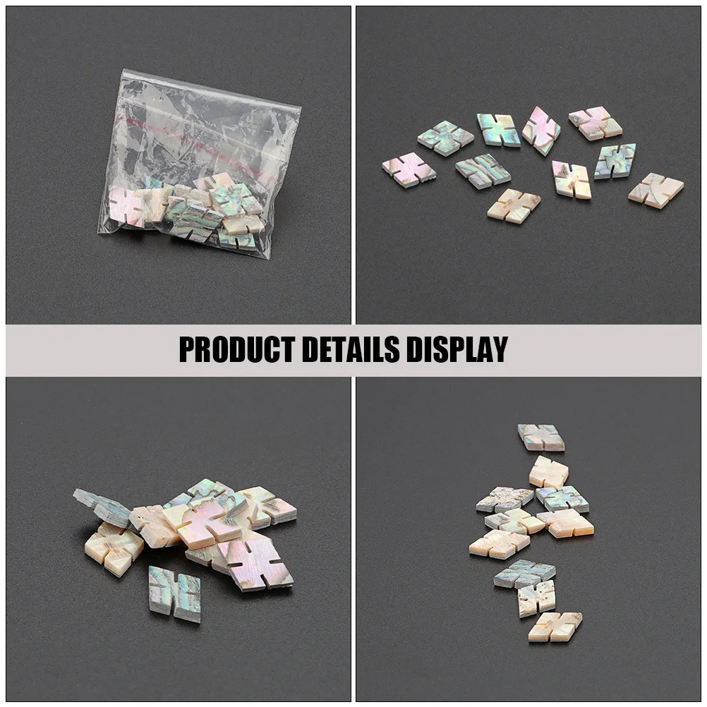 

10Pcs Guitar Fretboard Markers Square Decorative Stickers for Acoustic Electric Bass Ukulele Mandolin Guitar Parts Music