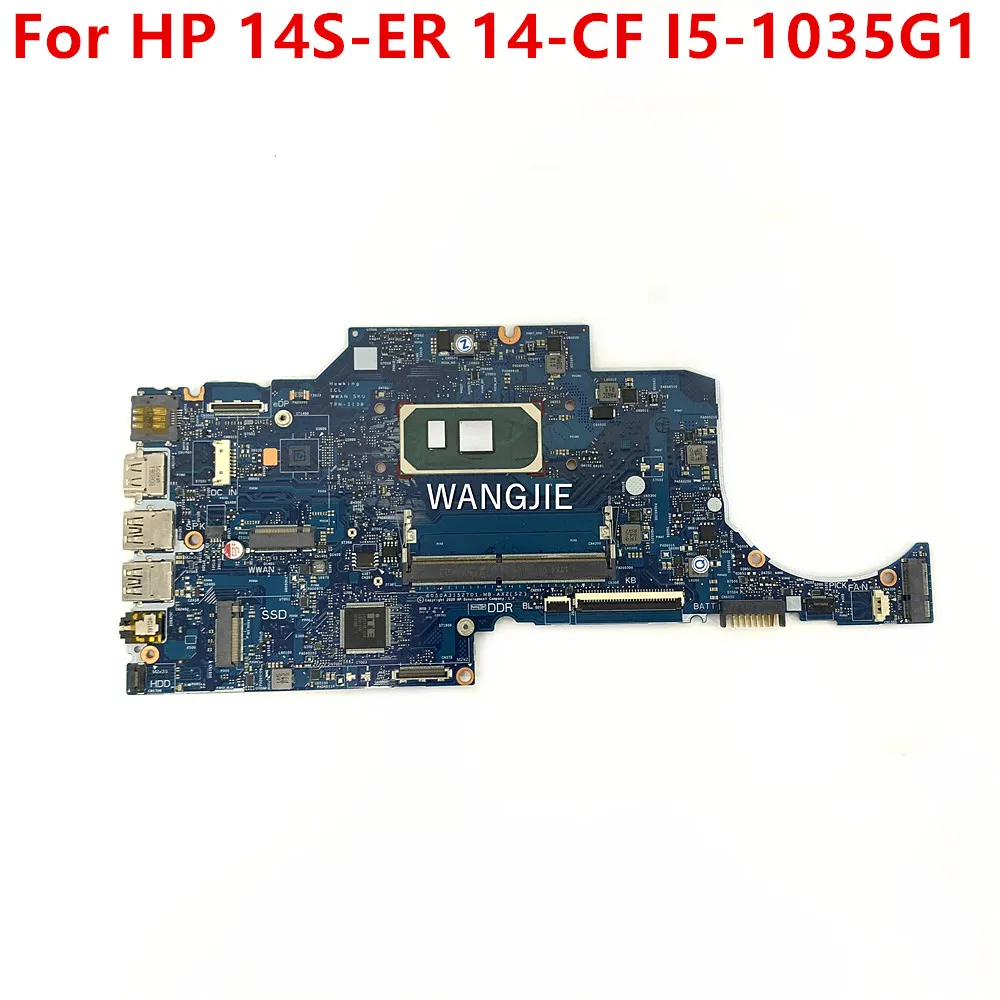 

Материнская плата ноутбука 6050A3152701 для HP 14S-ER 14-CF с I5-1035G1, 100% полностью протестирована