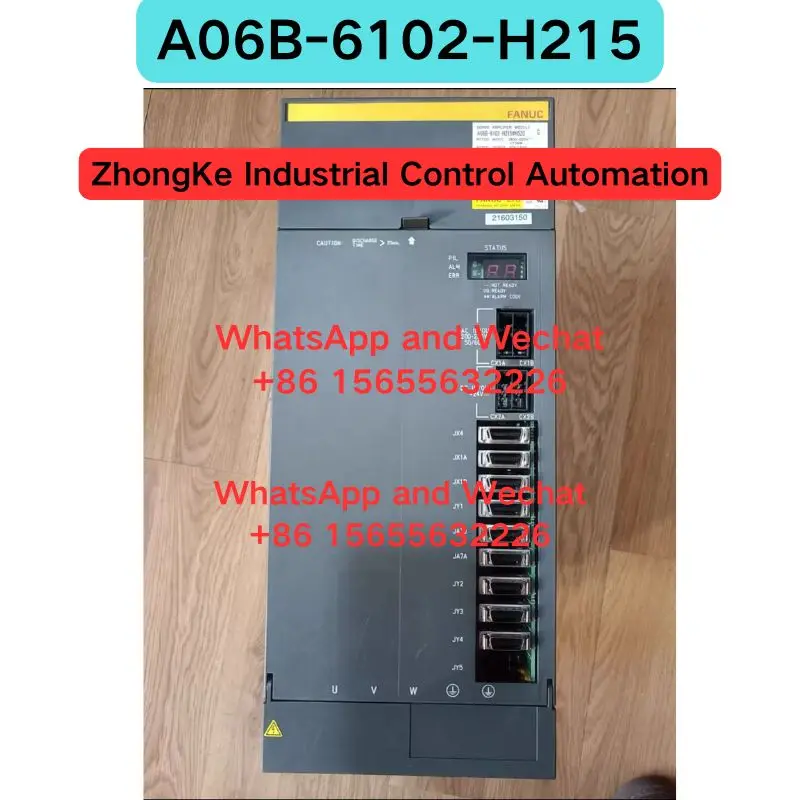 

Б/у A06B-6102-H215 # Оригинальный драйвер для разборки 520. Функциональный тест пройден. Быстрая доставка.