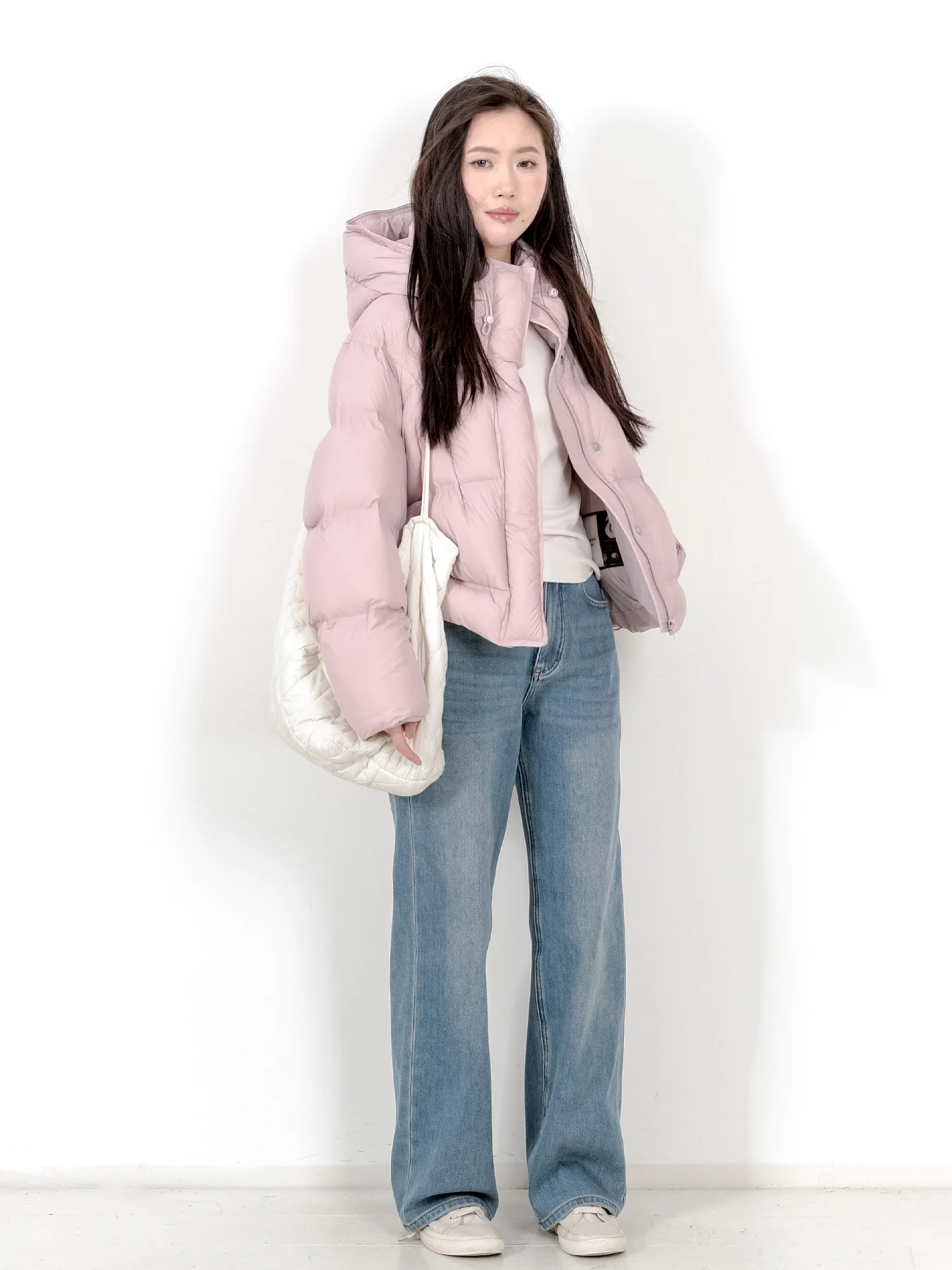 

Зимние винтажные джинсы с высокой талией на подкладке, свободные джинсы с прямыми штанинами, женские длинные брюки, хлопковая эластичная джинсовая теплая ткань