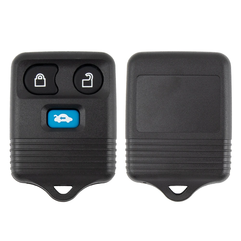 Okey Remote Car Key 315/433 Mhz 3/4 Buttons For Ford Escape Explorer 2002 Keyless Entry Remote Clicker Transmitter