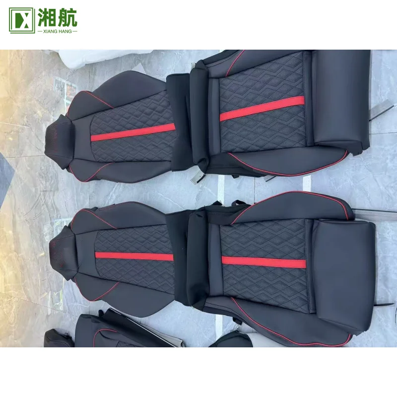 

Suitable for Audi A3 A4 A5 A6 A7 Q5 Q7 Q8 Upgr Car Accessories Custom Leather Cover Sports Racing Seats Bucket RS6 Sport Seat