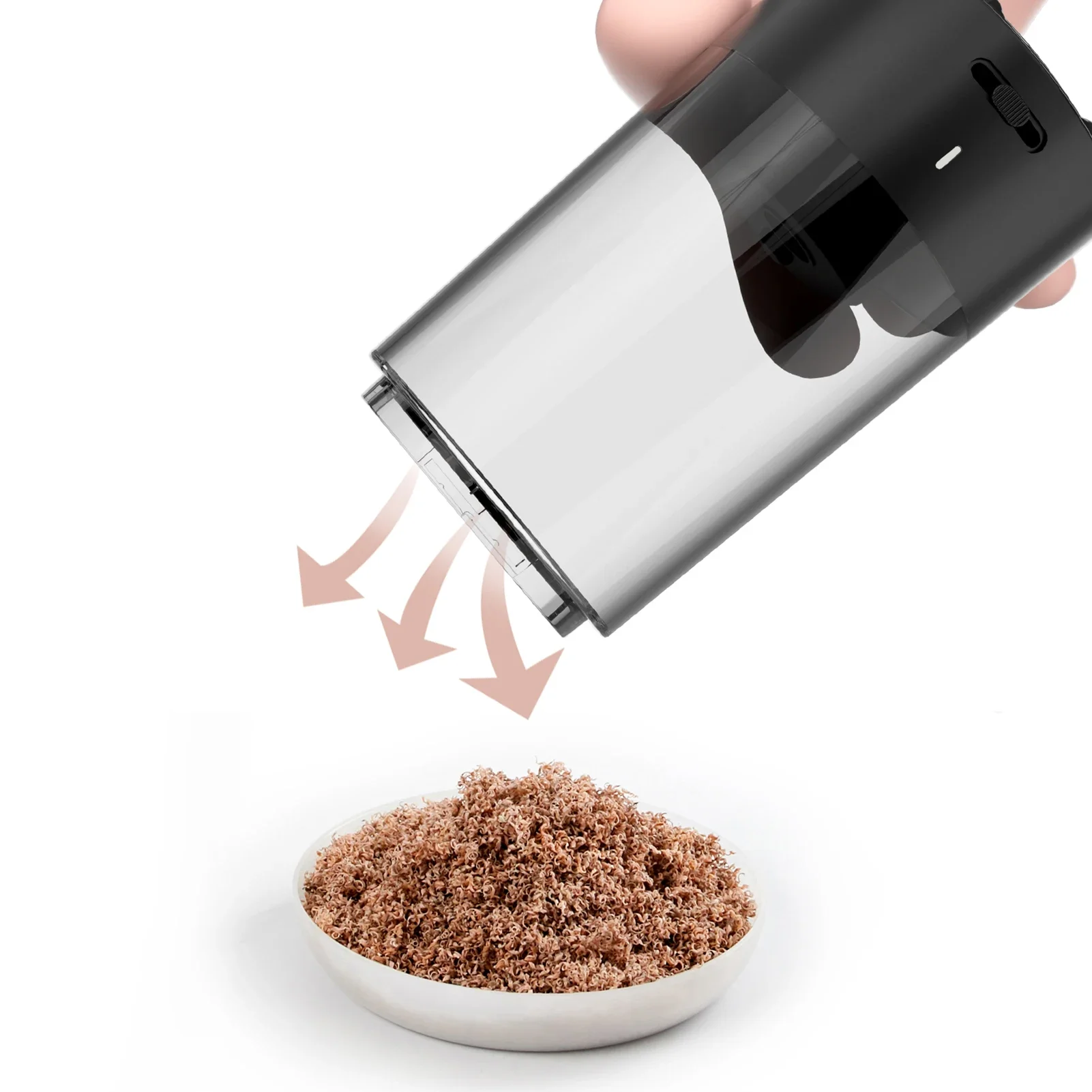 Portable Battery Powered Automatic Electric Pencil Sharpener for 6-8mm Pencil Support Hexagonal/ Triangular/ Round pencils