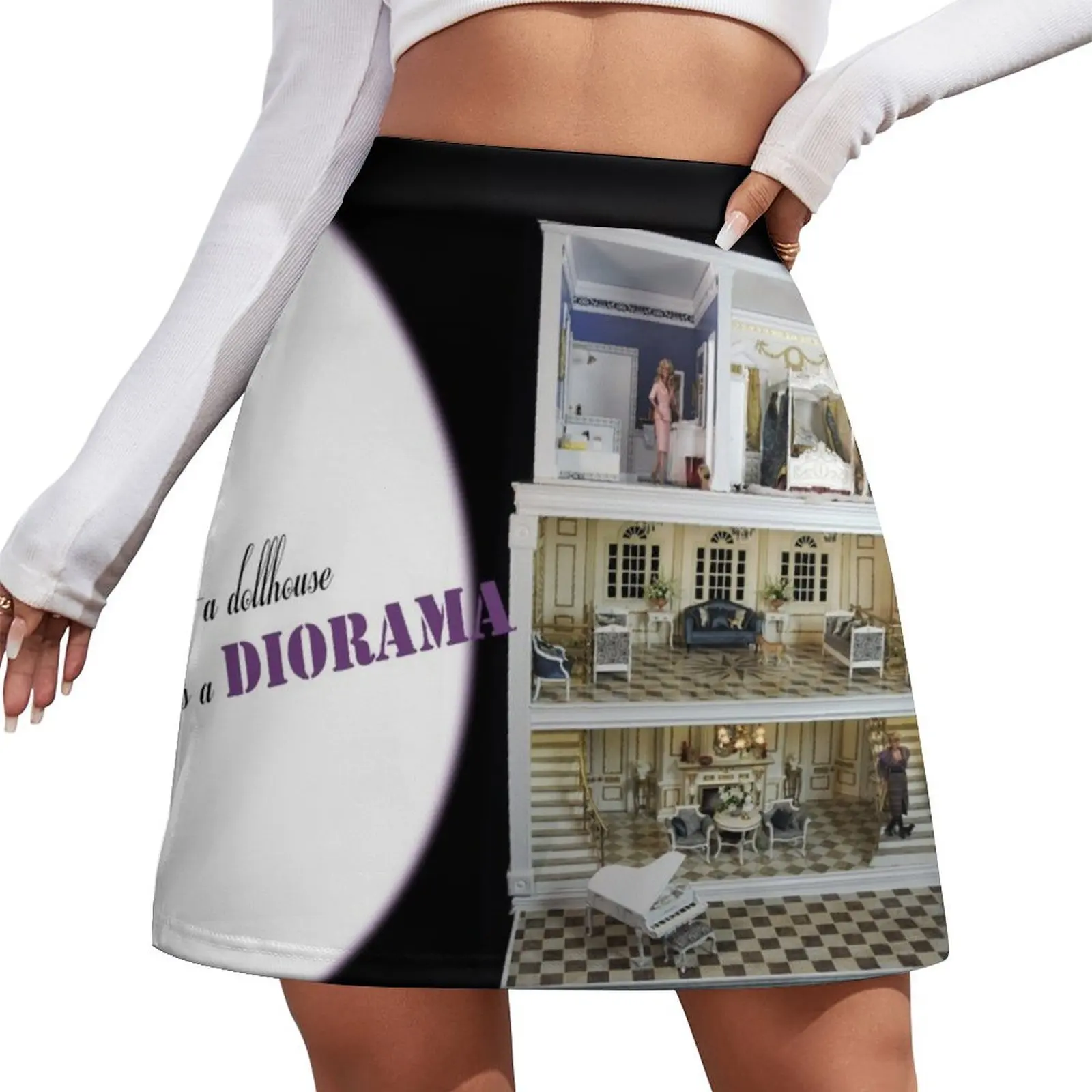 

It's a diorama not a dollhouse! Mini Skirt Women's skirt modest skirts for women skirts