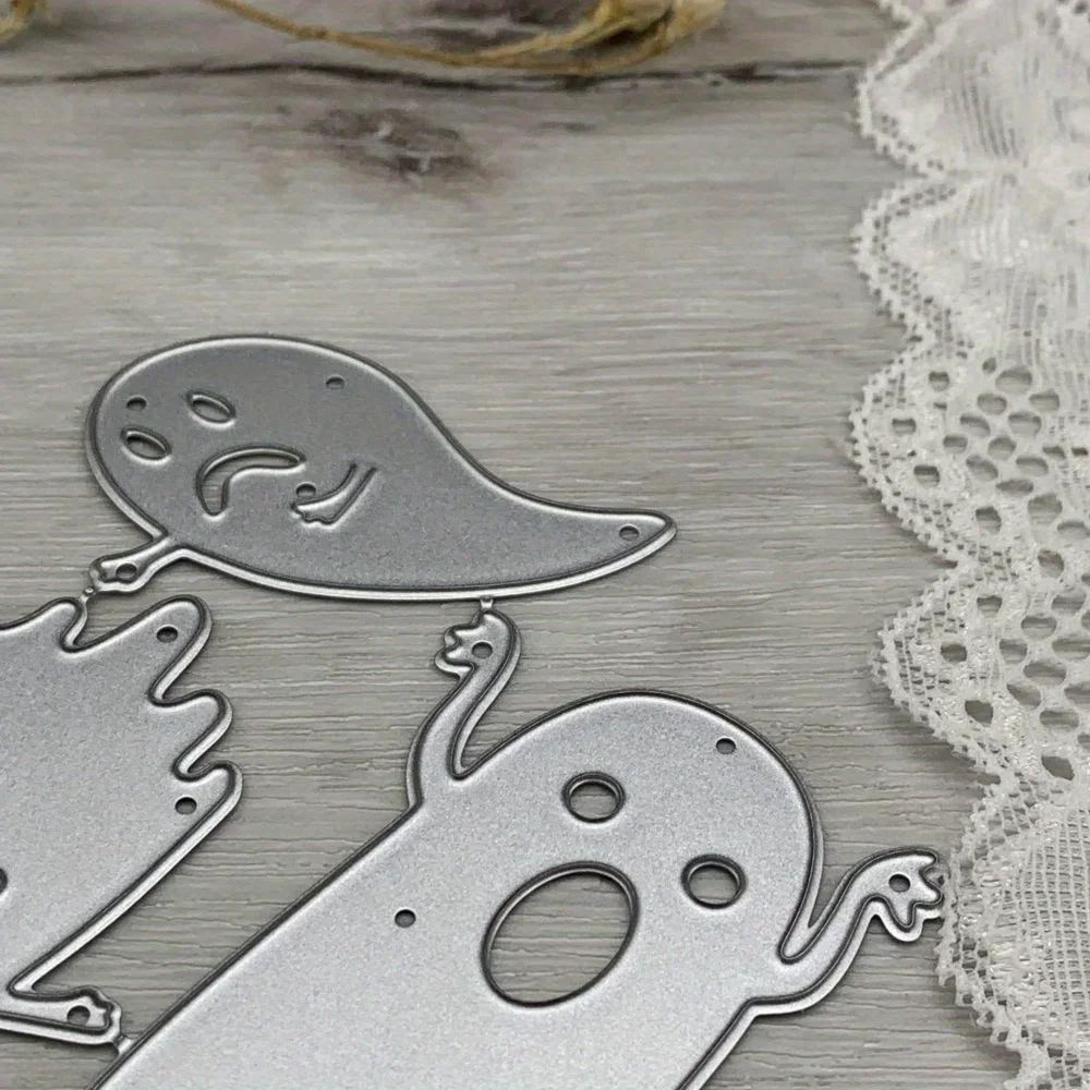 1 Stück Metall-Schneidewerkzeug, Stanzform, Halloween-Geister-Dekoration, Scrapbook-Papier-Bastelwerkzeug, Stanzschablonen.