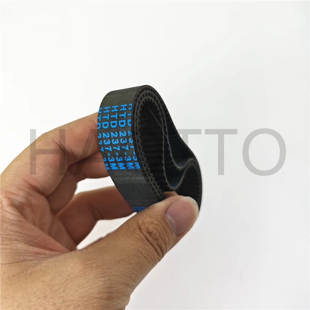 HTD 3M Timing belt length=231 234 237 240 width 6-25mm Teeth77 78 79 80 HTD3M synchronous pulle231-3M 234-3M 237-3M 240-3M
