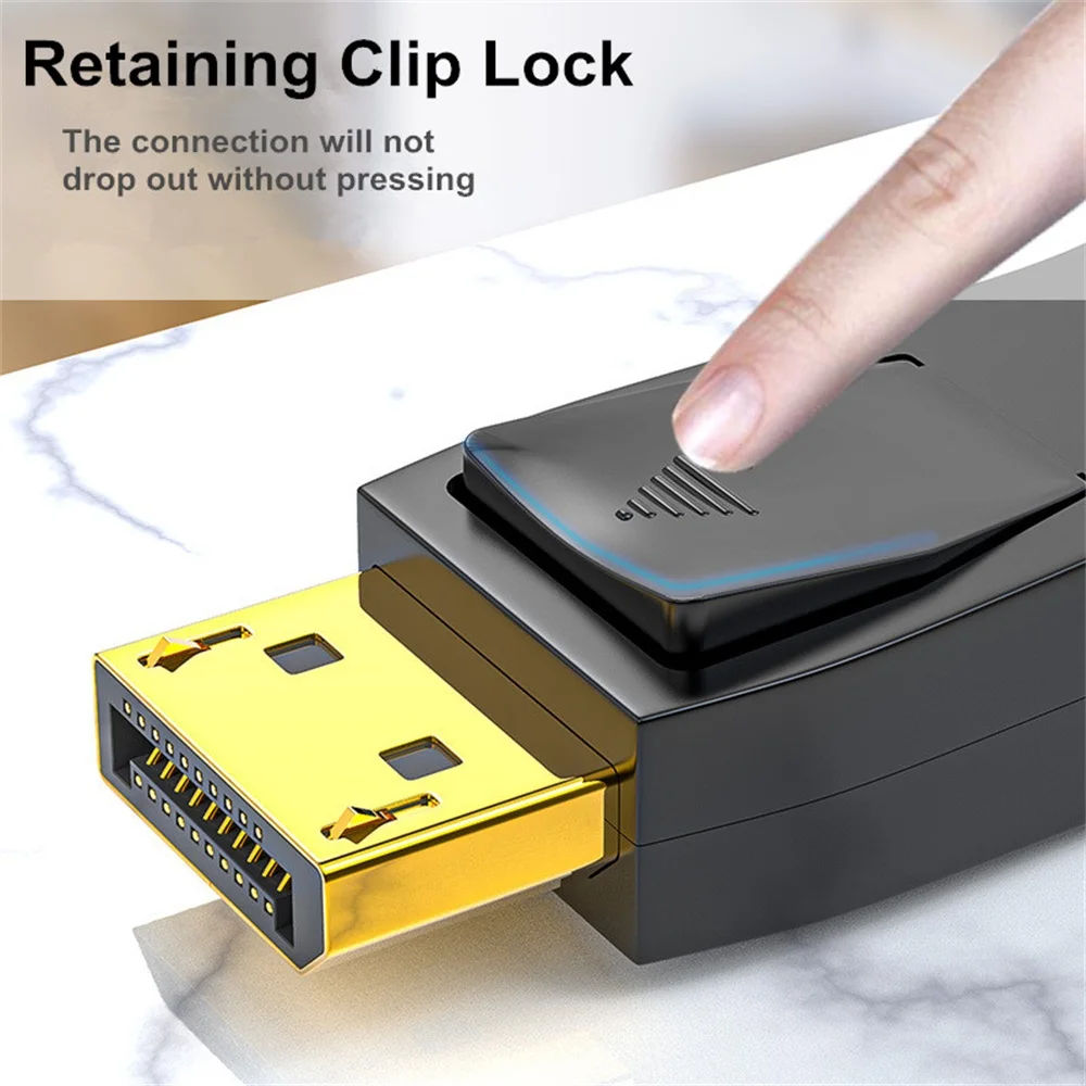 16K 8K DP Displayport cable 4K 144Hz Display Port to DP1.4 Cable 8K 60Hz 4K 144Hz 2K 165Hz For Monitor Projector Laptop DP Cable