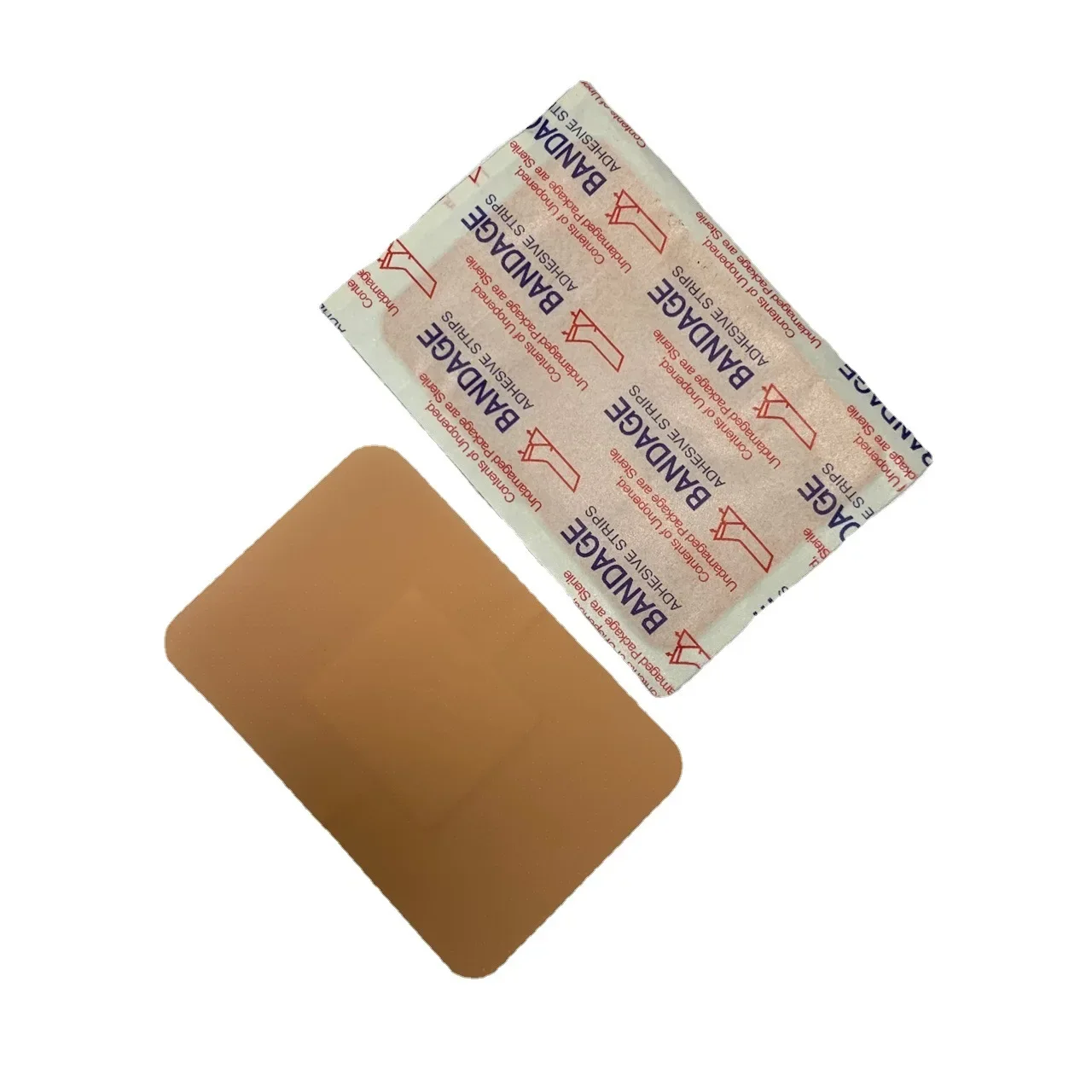 100PCs 76*51mm Hypoallergenic PE Adhesive Wound Dressing Band aid Bandage Large Wound First Aid Outdoor Tools